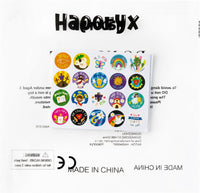 Haooryx 600pcs Easter Theme Christian Religious Sticker Sheets Drawing Style Cartoon Religious Jesus Sticker for Kids Cute He is Risen He Lives Easter Self-Adhesive Sticker Sunday School VBS Supplies