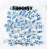 Haooryx 60pcs Christmas Candy Mini Erasers Bulk Novelty Christmas Candy Canes Pencil Eraser Blue&White Christmas Candy Rubber Erasers School Reward Prize for Kids Xmas Party Gift Filler (Blue & White)