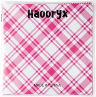 Haooryx 60pcs Valentine’s Day Pink Patterned Paper Set, Double Sided 11’’x11’’ Pink Buffalo Plaid Decorative Specialty Paper DIY Origami Paper for Valentine’s Day Supplies Giftwrap Scrapbook Decor
