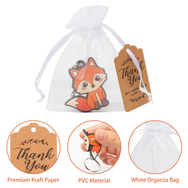 Thank You(Kraft) Gift Wrap / Gift Bag Tags -25pack