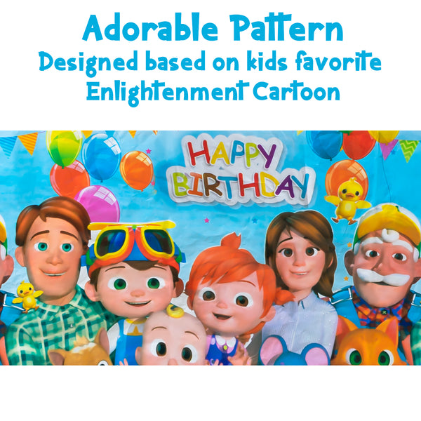 Popular Cartoon Bluey Theme Children's Party Decoration Disposable