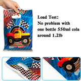 Haooryx 50pcs Monster Truck Party Favor Bags Blaze Party Goody Bag Plastic Candy Bags Birthday Gift Warp Goodie Treat Bags for Boys Monster Truck Theme Birthday Party Favors