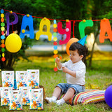 Haooryx 50pcs Word Party Theme Party Favor Bags, Plastic Goodies Gift Bag Candy Treat Bags for Kids Word Party Birthday Party Supplies Family Party Baby Shower Decorations Children Rewards Pack