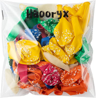 Haooryx 50Pcs Mexican Graduation Balloons Class of 2023 Happy Graduation Party Decoration 12 Inches Congrats Grad Confetti Latex Balloon Decor Supplies for School Prom Graduate Celebration Photo Props