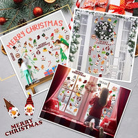 Haooryx 73Pcs Christmas Gnone Bulletin Board Set Classroom Decoration Merry Christmas Gnome Santa Xmas Tree Patterned Paper Cut-Outs for Xmas Holiday Party Home School Whiteboard Blackboard Wall Decor