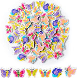 Haooryx 60pcs Spring Butterfly Mini Erasers for Kids Bulk Novelty Butterfly Pencil Eraser 3D Desk Puzzle Erasers Pet for Student Homework Reward Classroom Prizes Spring Holiday Gift Filler Supplies